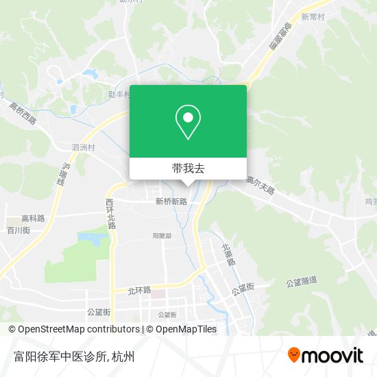 富阳徐军中医诊所地图