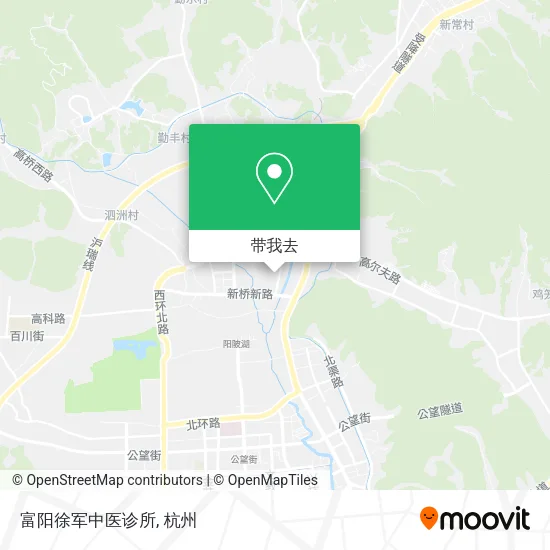 富阳徐军中医诊所地图