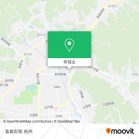 嘉都宾馆地图