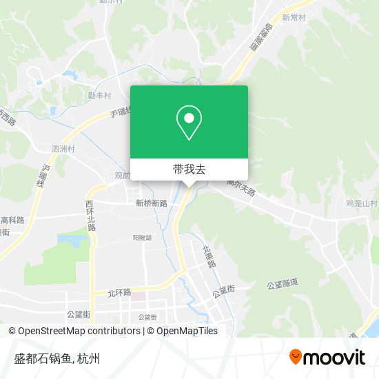 盛都石锅鱼地图