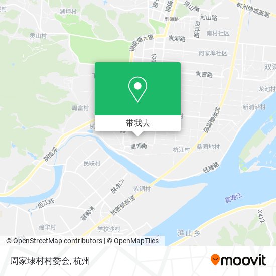 周家埭村村委会地图