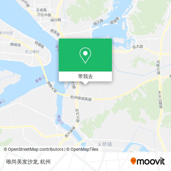 唯尚美发沙龙地图