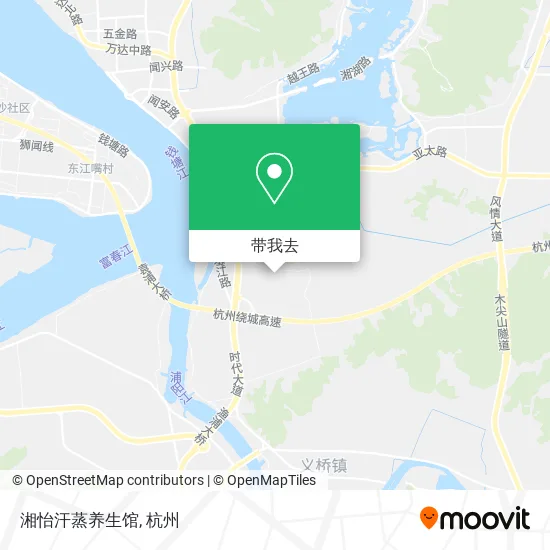 湘怡汗蒸养生馆地图