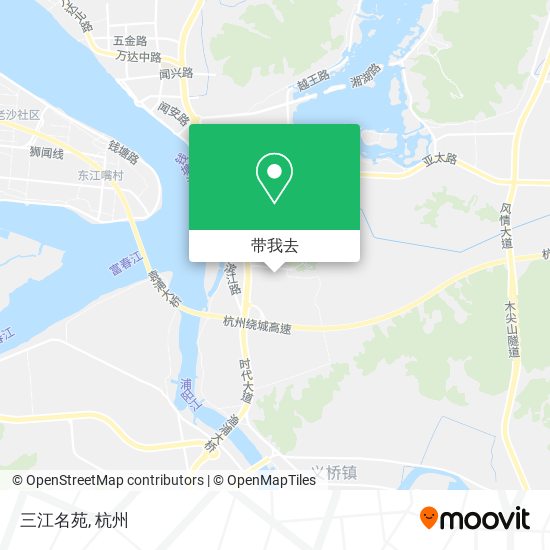 三江名苑地图