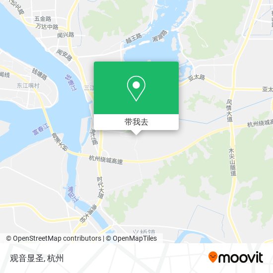 观音显圣地图