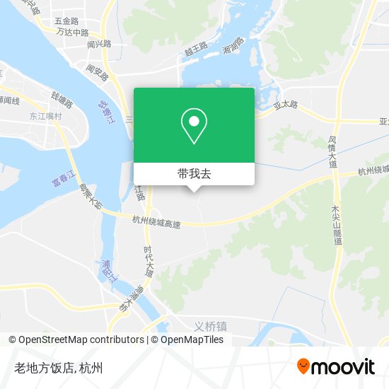 老地方饭店地图