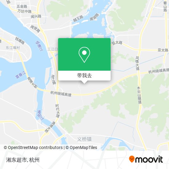 湘东超市地图