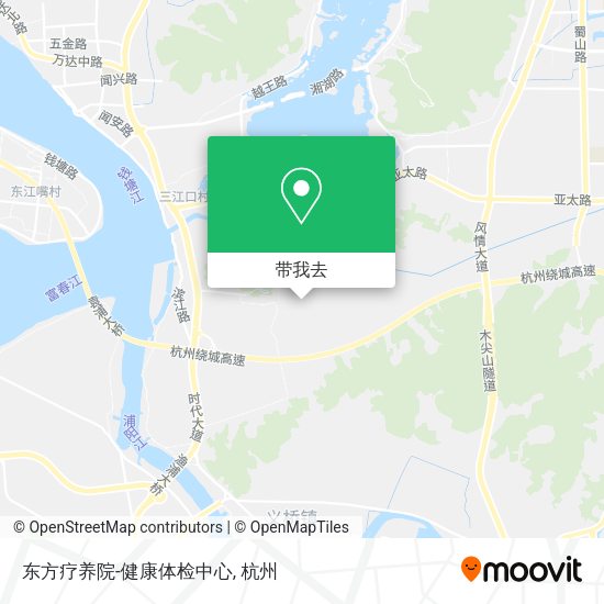 东方疗养院-健康体检中心地图