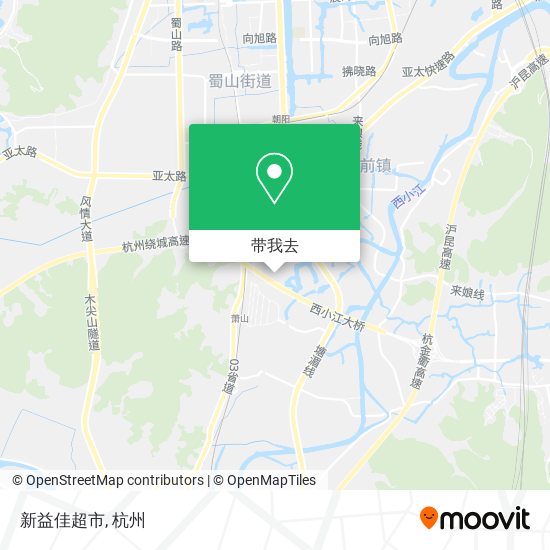 新益佳超市地图