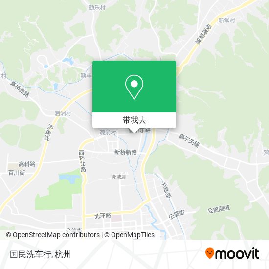 国民洗车行地图