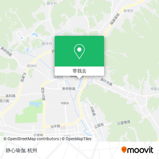 静心瑜伽地图