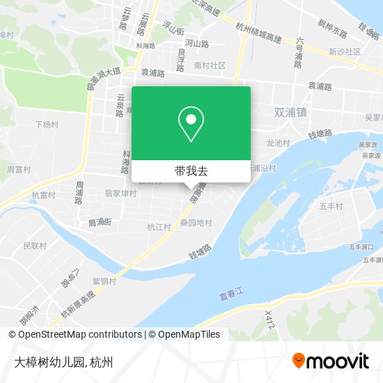 大樟树幼儿园地图