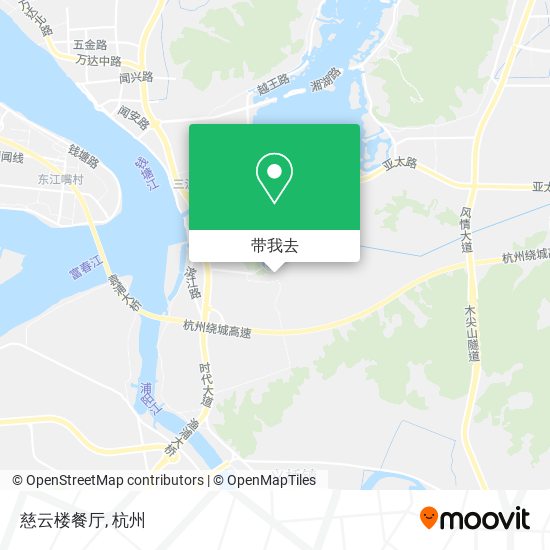 慈云楼餐厅地图