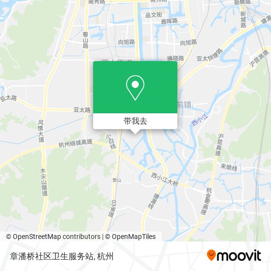章潘桥社区卫生服务站地图
