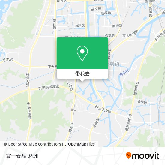 赛一食品地图