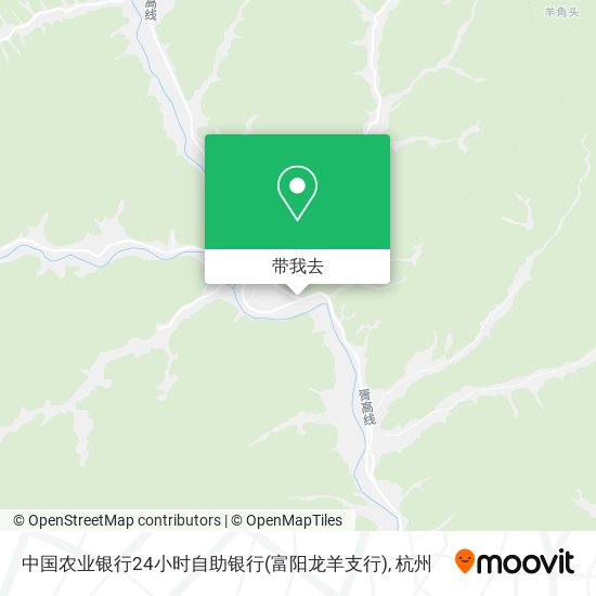 中国农业银行24小时自助银行(富阳龙羊支行)地图