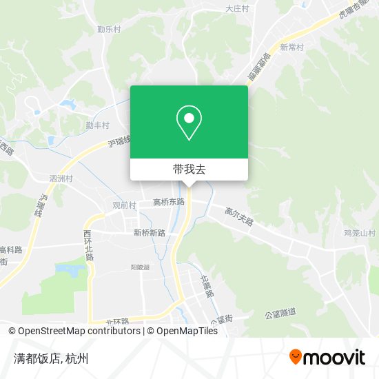 满都饭店地图