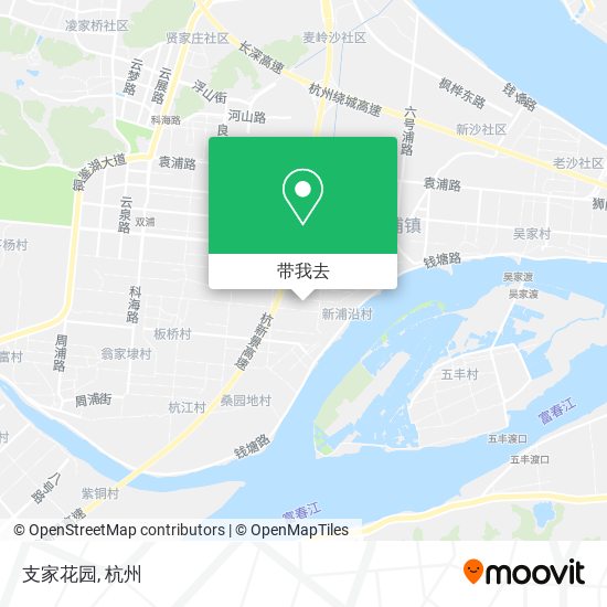 支家花园地图