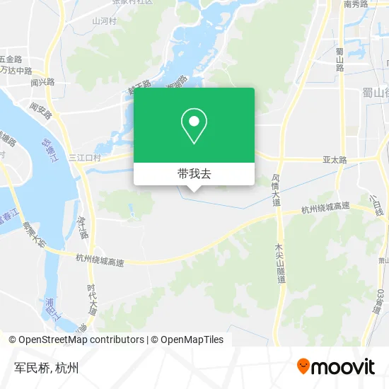 军民桥地图