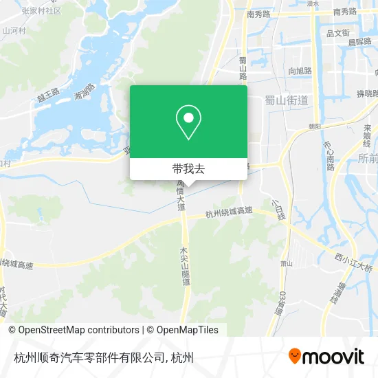 杭州顺奇汽车零部件有限公司地图