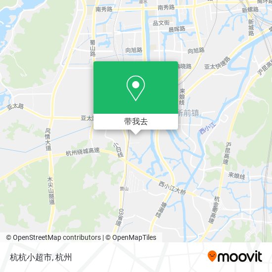 杭杭小超市地图