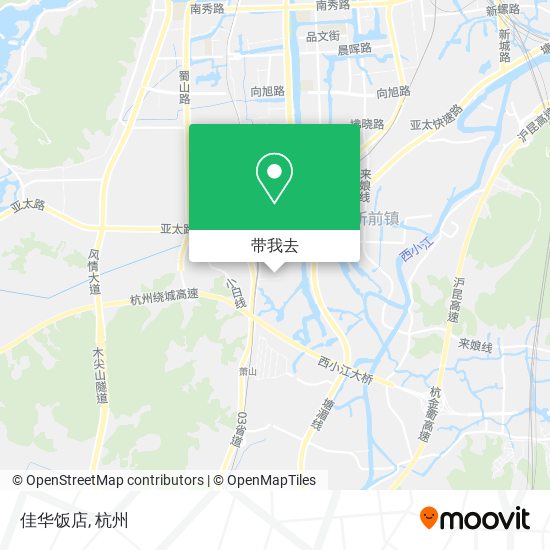佳华饭店地图