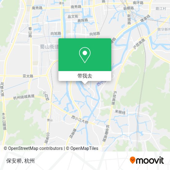 保安桥地图