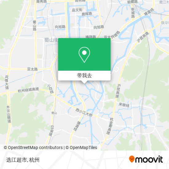 选江超市地图