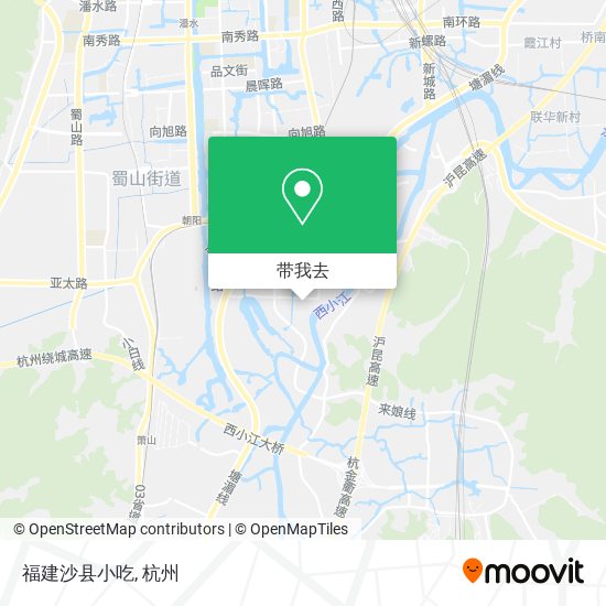 福建沙县小吃地图