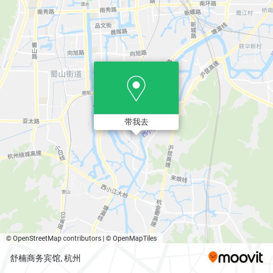 舒楠商务宾馆地图