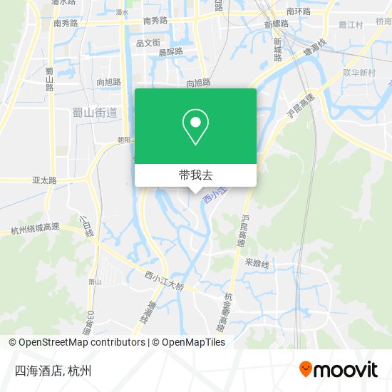 四海酒店地图