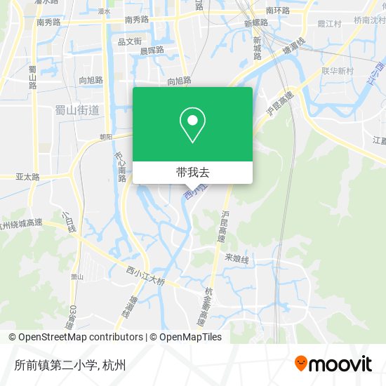 所前镇第二小学地图