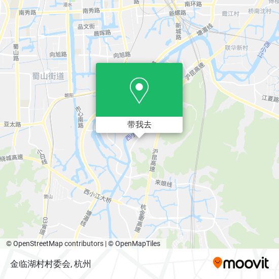 金临湖村村委会地图