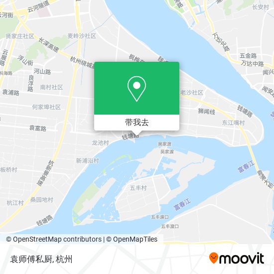 袁师傅私厨地图