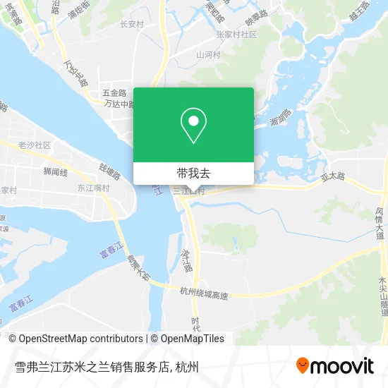 雪弗兰江苏米之兰销售服务店地图