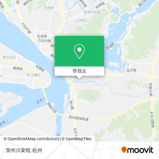 荣州川菜馆地图