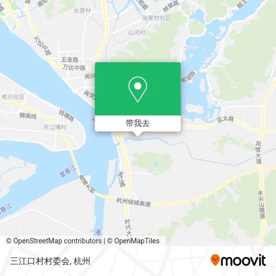 三江口村村委会地图
