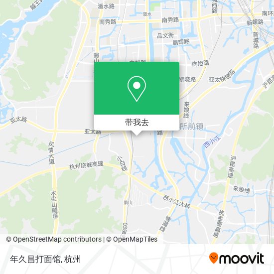 年久昌打面馆地图