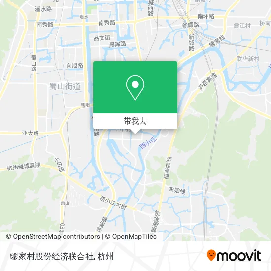 缪家村股份经济联合社地图