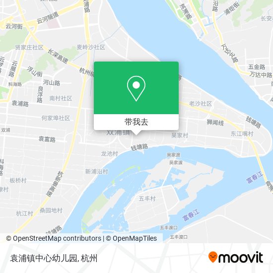 袁浦镇中心幼儿园地图