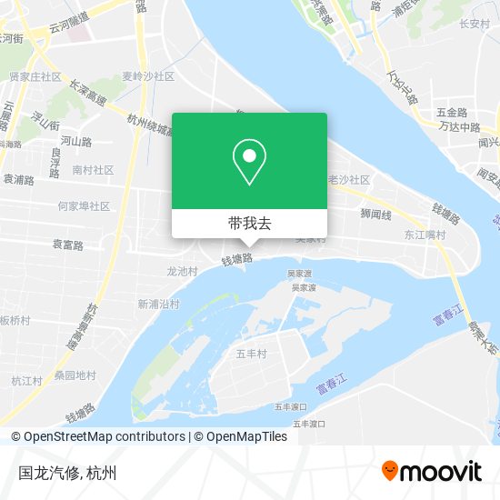 国龙汽修地图