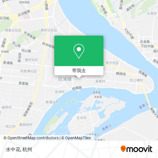 水中花地图