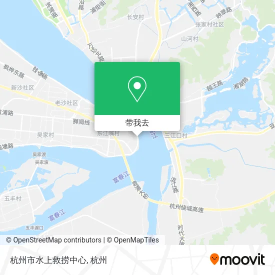 杭州市水上救捞中心地图