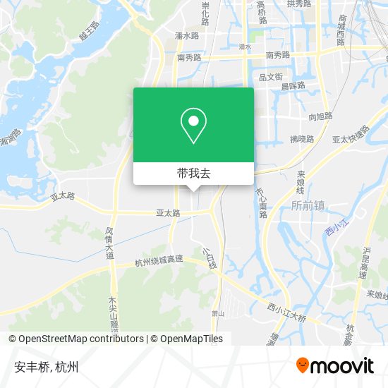 安丰桥地图