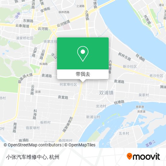 小张汽车维修中心地图