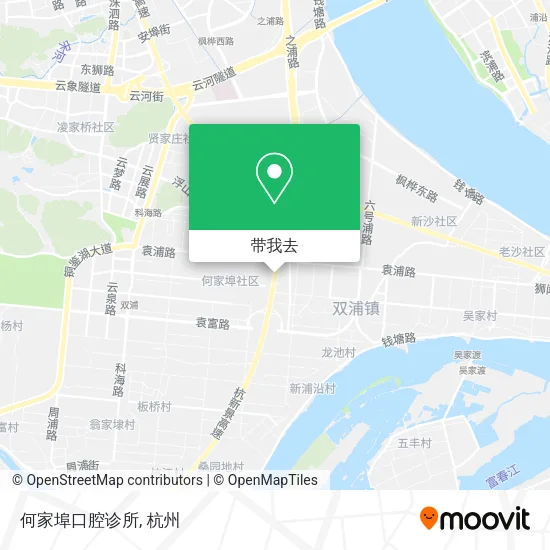 何家埠口腔诊所地图