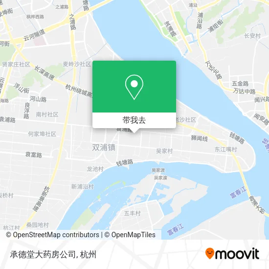 承德堂大药房公司地图