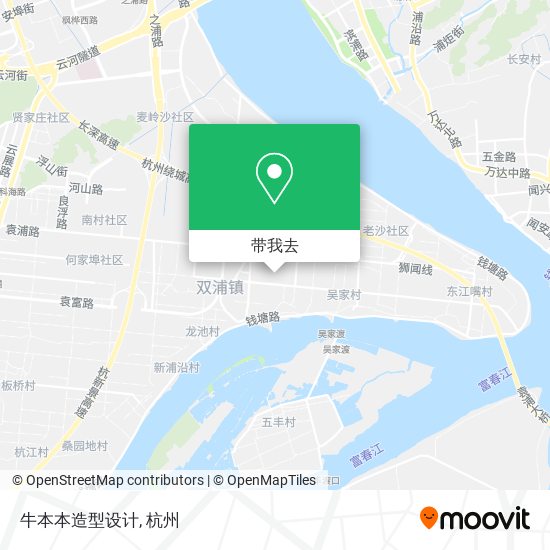 牛本本造型设计地图