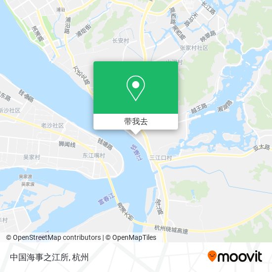 中国海事之江所地图