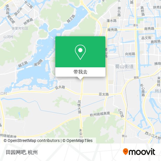 田园网吧地图